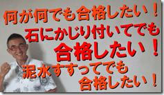 1石にかじりついてでも