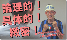3 繊細緻密論理的